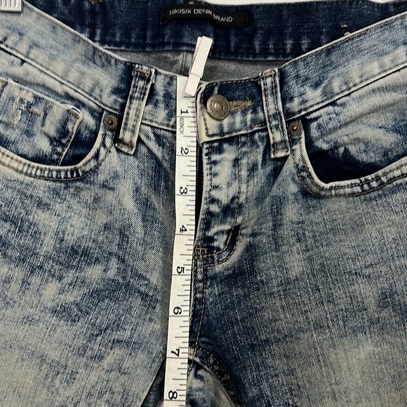 Nikisix Denim Brand Blue Lady Jean Size 25 - Picture 9 of 11
